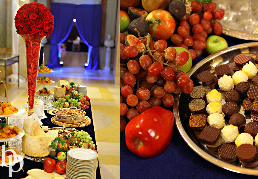  Boston Public Library Wedding Finger Foods Brian Phillips Photography 