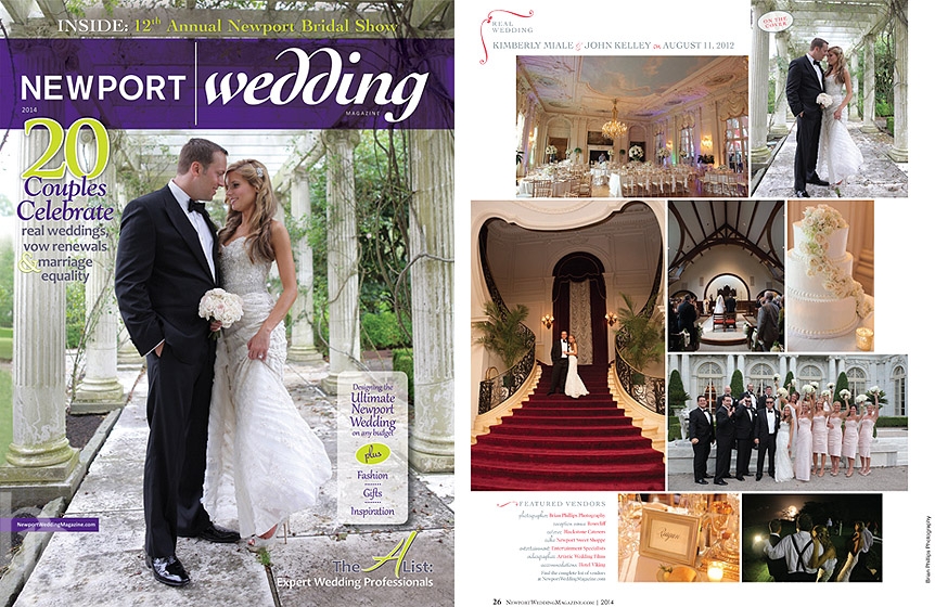 Newport Wedding Magazine Cover 2014